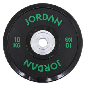 JORDAN Black Urethane Competition Weight Plate - Coloured Text
