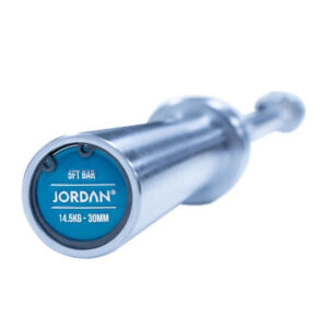 JORDAN Steel Series Straight Olympic Bars With Bearings
