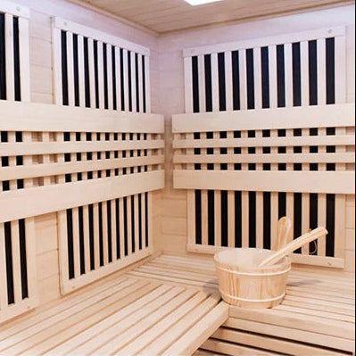 CenturaHeat 4 Person Combination Bio Indoor Sauna - 6100W - Image 3