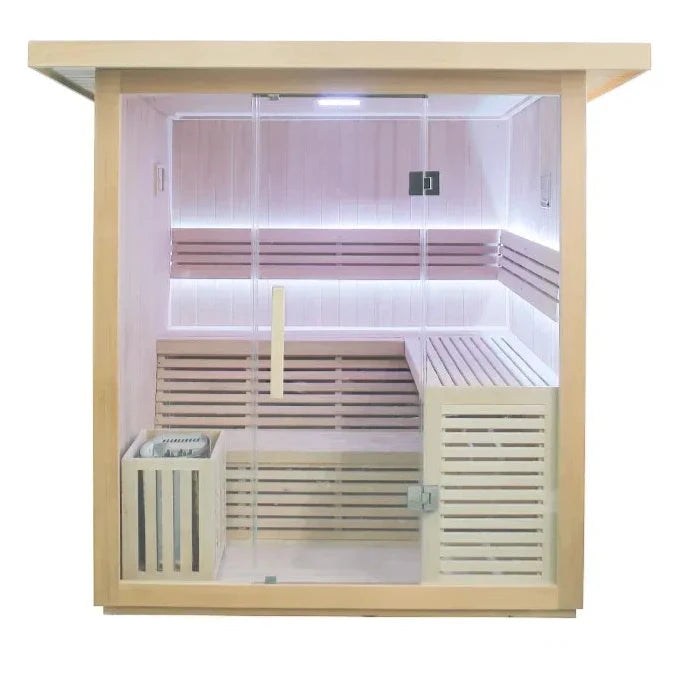 CenturaHeat 4 Person Steam Outdoor Garden Sauna