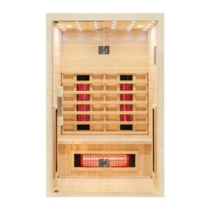 CenturaHeat Luxury 2 Person Infrared Rejuvenation Indoor Sauna