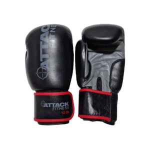 Attack Fitness Boxing Gloves - Leather (12oz, 14oz or 16oz)