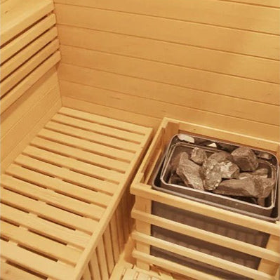CenturaHeat Traditional Steam 2 Person Indoor Sauna 3000W - Image 3