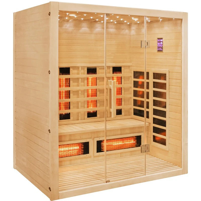 CenturaHeat 4 Person Full Spectrum Infrared Indoor Sauna - Image 2