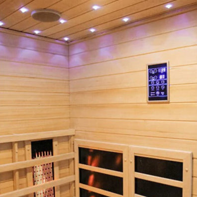 CenturaHeat 4 Person Full Spectrum Infrared Indoor Sauna - Image 4