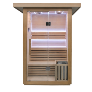 CenturaHeat 2 Person Steam Outdoor Garden Sauna